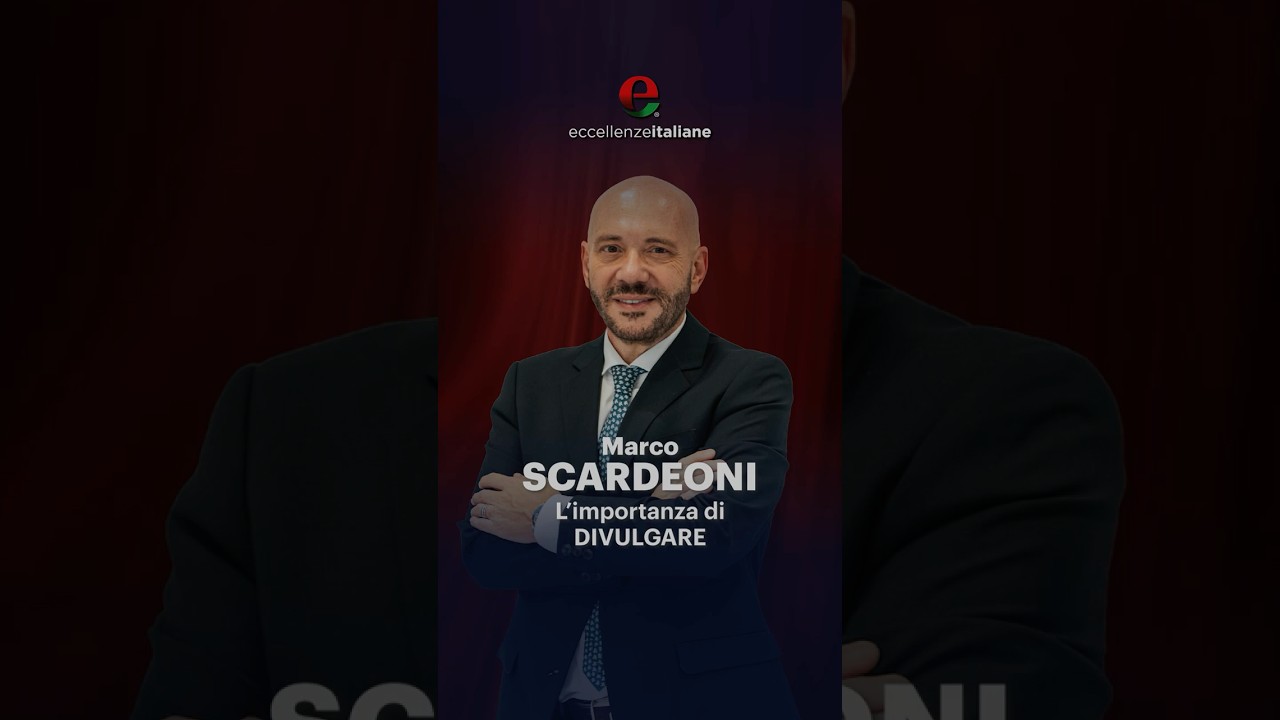Marco Scardeoni: L'importanza di divulgare